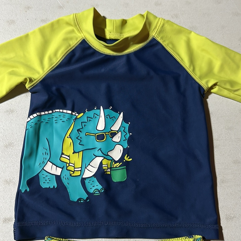 Baby Boy Dinosaur Swim Set 6m - Picture 3 of 4